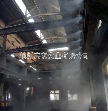 嘉興東譽達(dá)噴霧降塵設(shè)備案例1