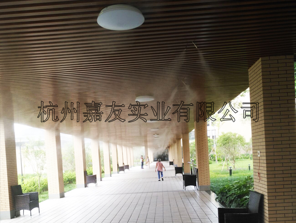 養老院噴霧降溫-2